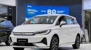 MPV điện BYD M6 ghi nhận gần 2.000 xe bán ra tại Việt Nam